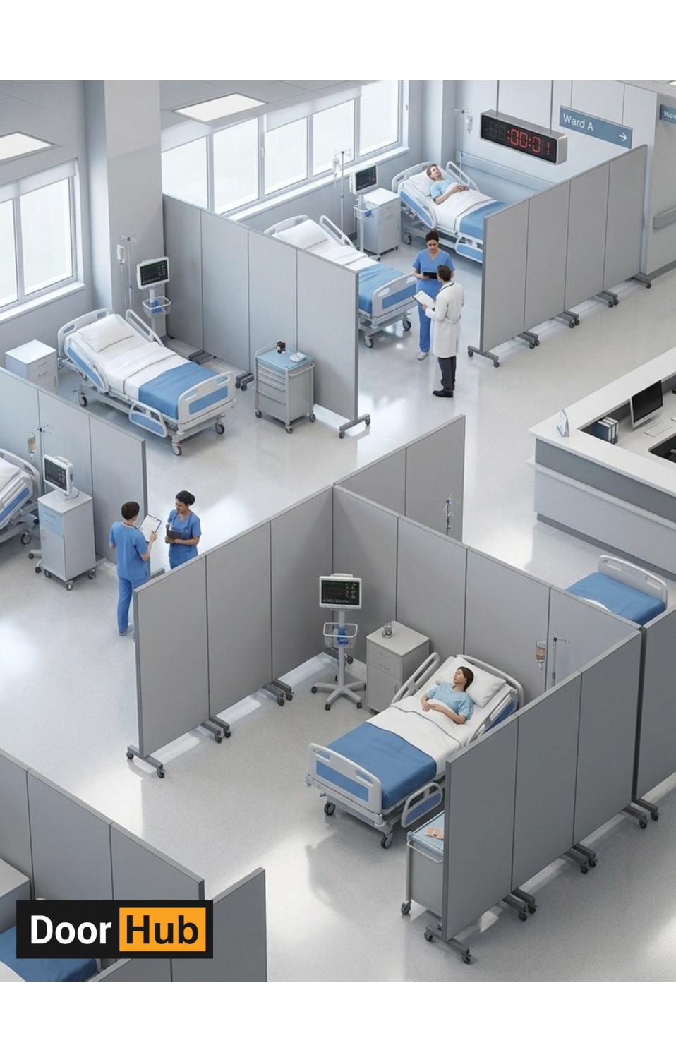 Modular Temporary Hospital Walls UAE for Emergency Healthcare Projects